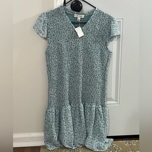 She & Sky Smocked Dress